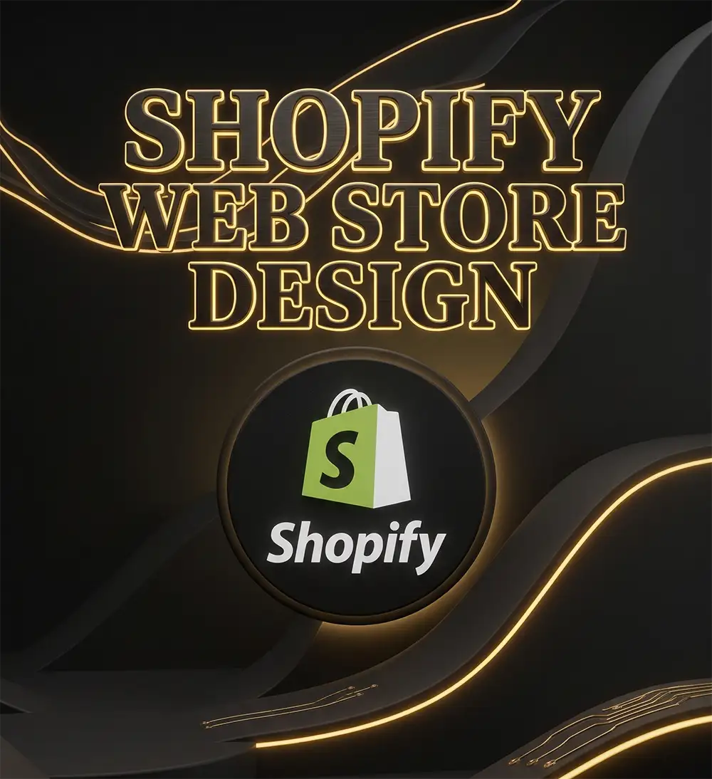 Shopify web store design